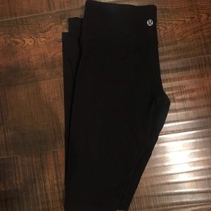 Lululemon athletic long all black leggings